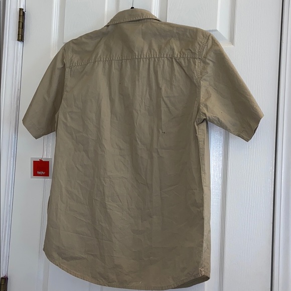VINTAGE KHAKI BUTTON DOWN - Picture 4 of 6